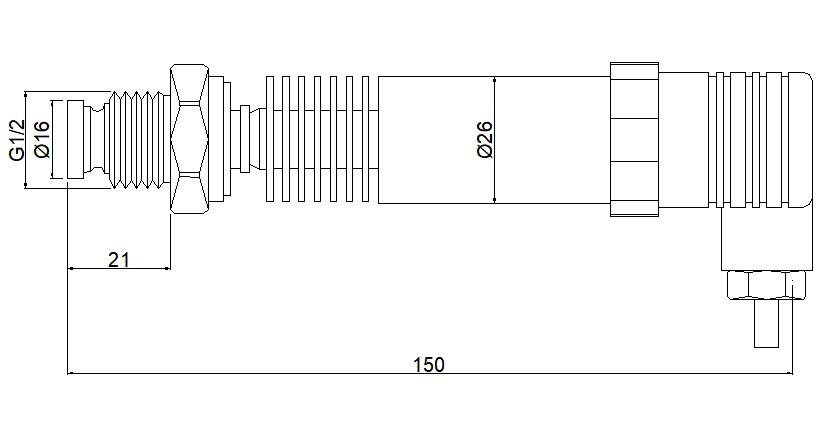高温平膜91抖阴视频污下载传感器尺寸图