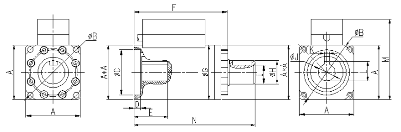 1055动态扭矩传感器尺寸 1055动态扭矩传感器尺寸